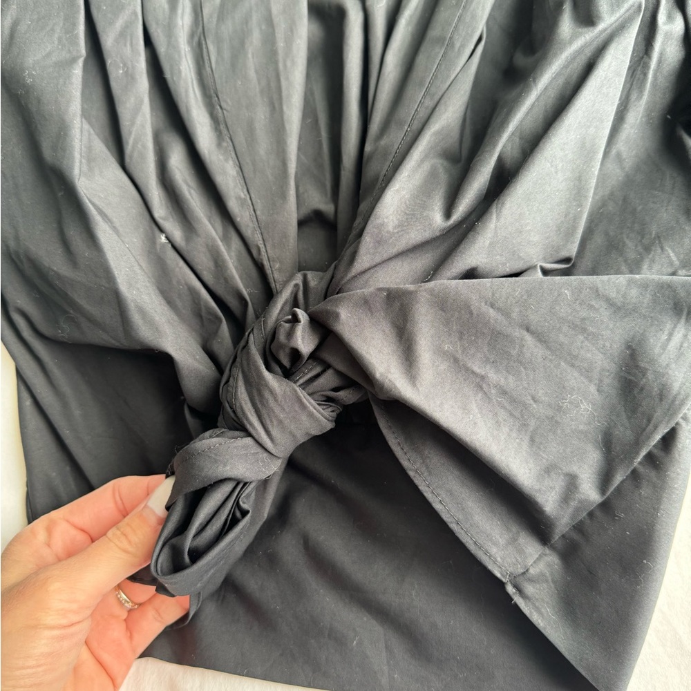 Zara front tie XS